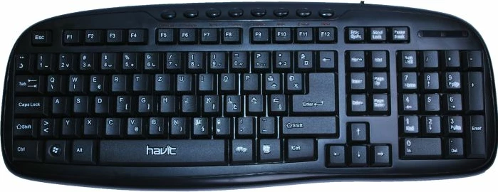 Tastierë USB HAVIT HV-KB339, layout SLO, e zezë