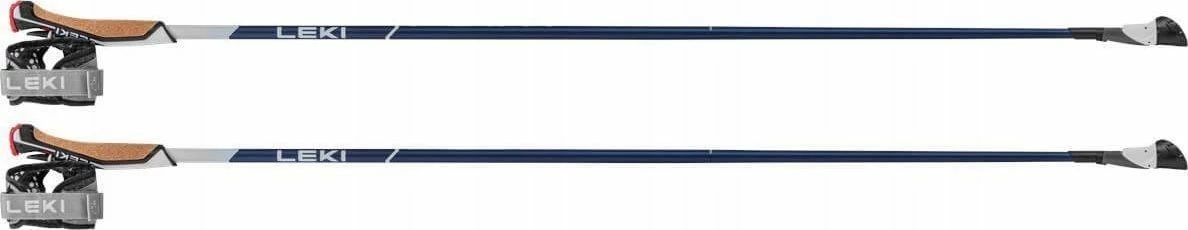 Shkopinj Nordic Walking Leki Smart Pacer Lite 120, 120 cm, karbon, blu, set 2 copë