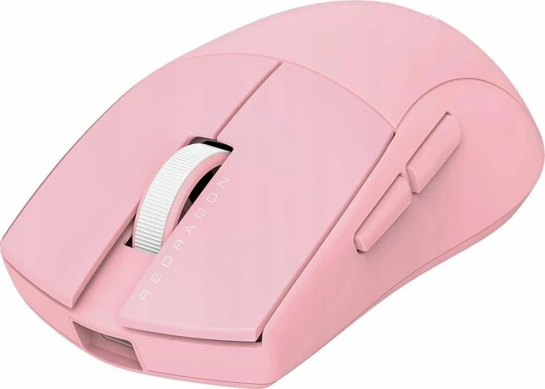 Maus gaming Redragon M916P-PRO-4K K1NG 26000 DPI 4000 Hz PAW3395, rozë