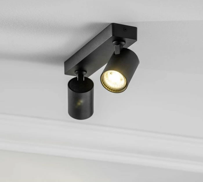 Reflektor tavanor GTV SANTO 2x GU10 220V, i zi