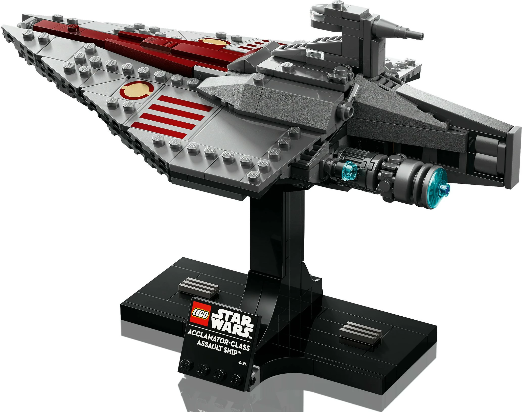 Set ndërtimi LEGO Star Wars 75404 Acclamator-Class Assault Ship, 450 pjesë, multikolor