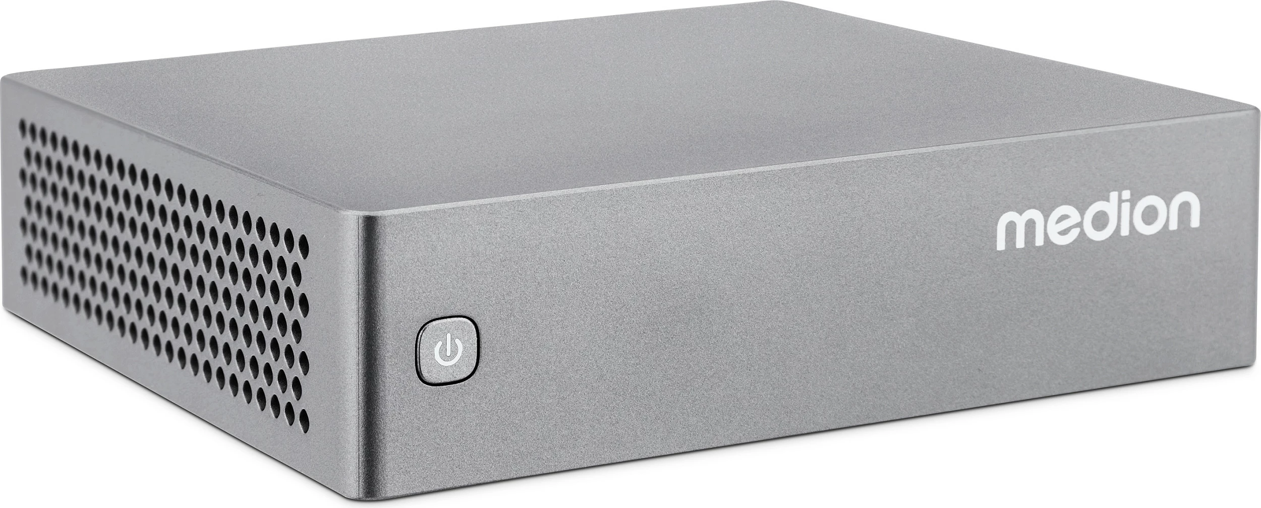 Mini PC Medion S06 MD35310, DDR4, Wi‑Fi 6, LAN, HDMI/DisplayPort, gri