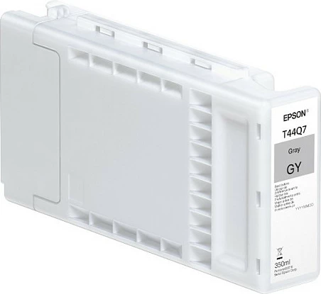 Kartush boje Epson UltraChrome Pro12 T44Q7, 350 ml, për SureColor P7560/P9560, Gri