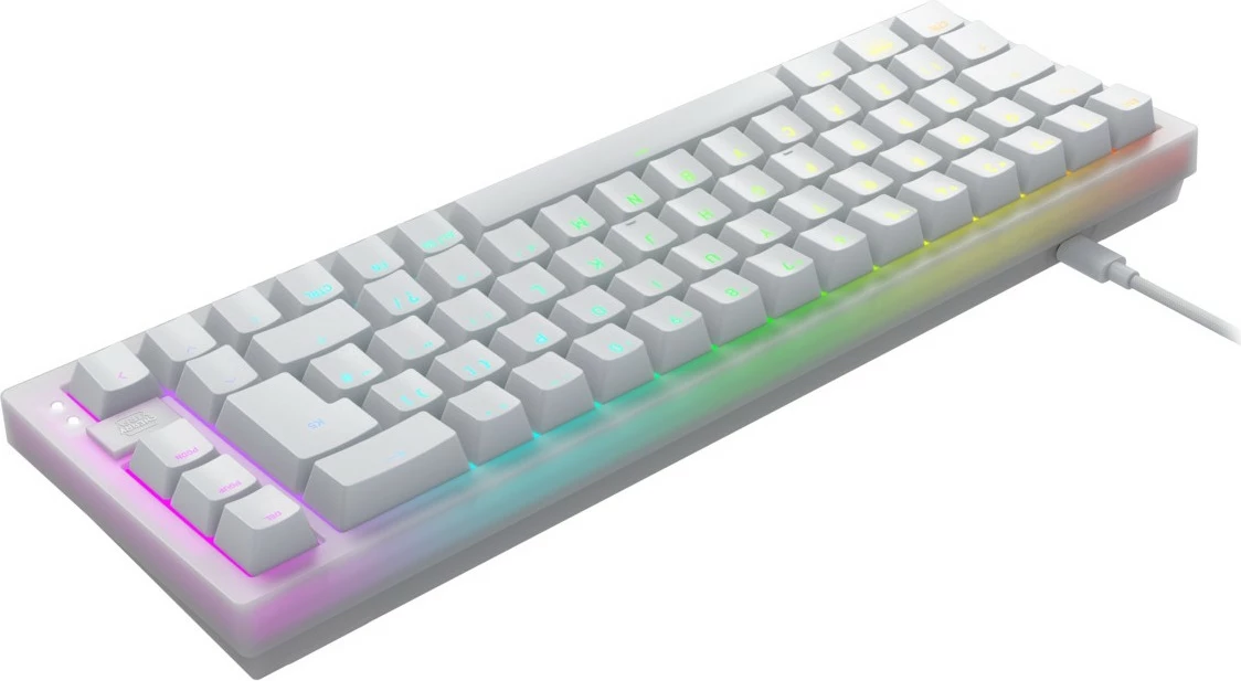 Tastierë Cherry XTRFY K5V2, US layout, MX Red, e bardhë, me kabllo