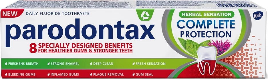Pasta dhëmbësh Parodontax Complete Protection Herbal 75ml