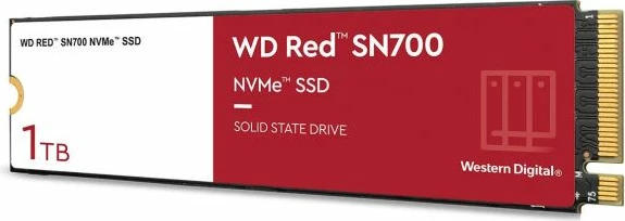 disk SSD NVMe SANDISK WD Red SN700 WDS100T1R0C 1TB M.2 2280 PCIe 3.0, kuqe/bardhë