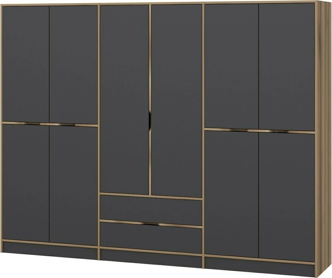 Dollap Hanah Home Elina, dore, 277x208x52cm