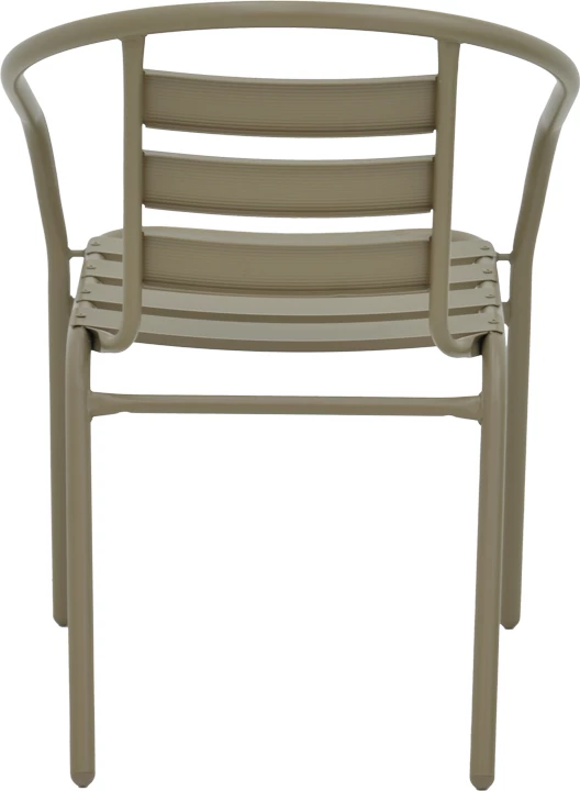 Karrige Tade metalike, ngjyrë shampanjë, 54x62x74cm