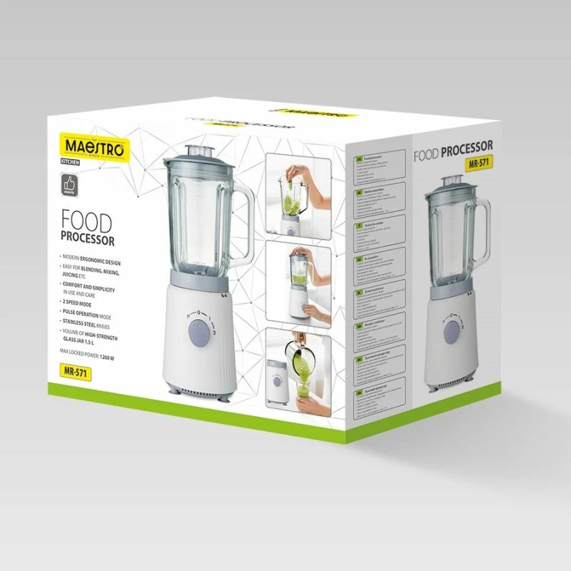 Blender jug MAESTRO MR-571, i bardhë