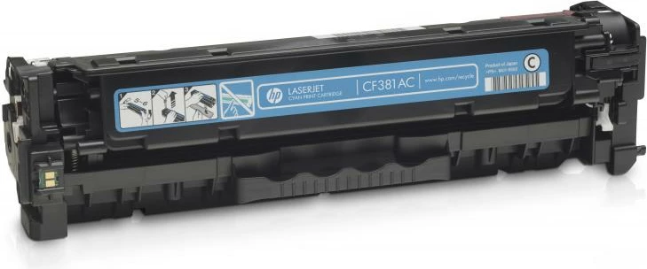 Toner, HP, 312A CF381AC, original, rendiment 2,400–4,400 faqe, cyan
