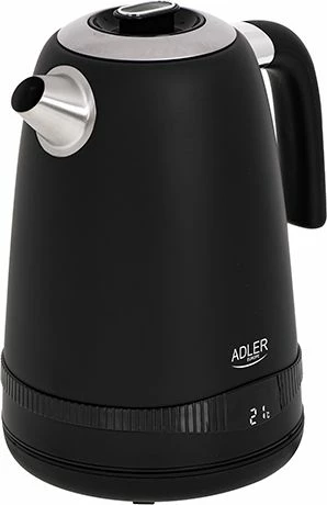Çajnik elektrik Adler AD 1295B 1.7L 2200W me kontroll temperature, i zi