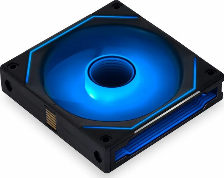 Ventilator PC Lian Li UNI FAN SL-INF 120 (UF-SLIN120-3B), 120mm, ARGB, PWM, 3-pack, zi/gri