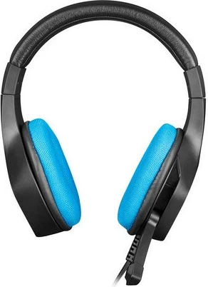 Kufje gaming Fury Phantom NFU-1679 me mikrofon, RGB, të zeza/blu