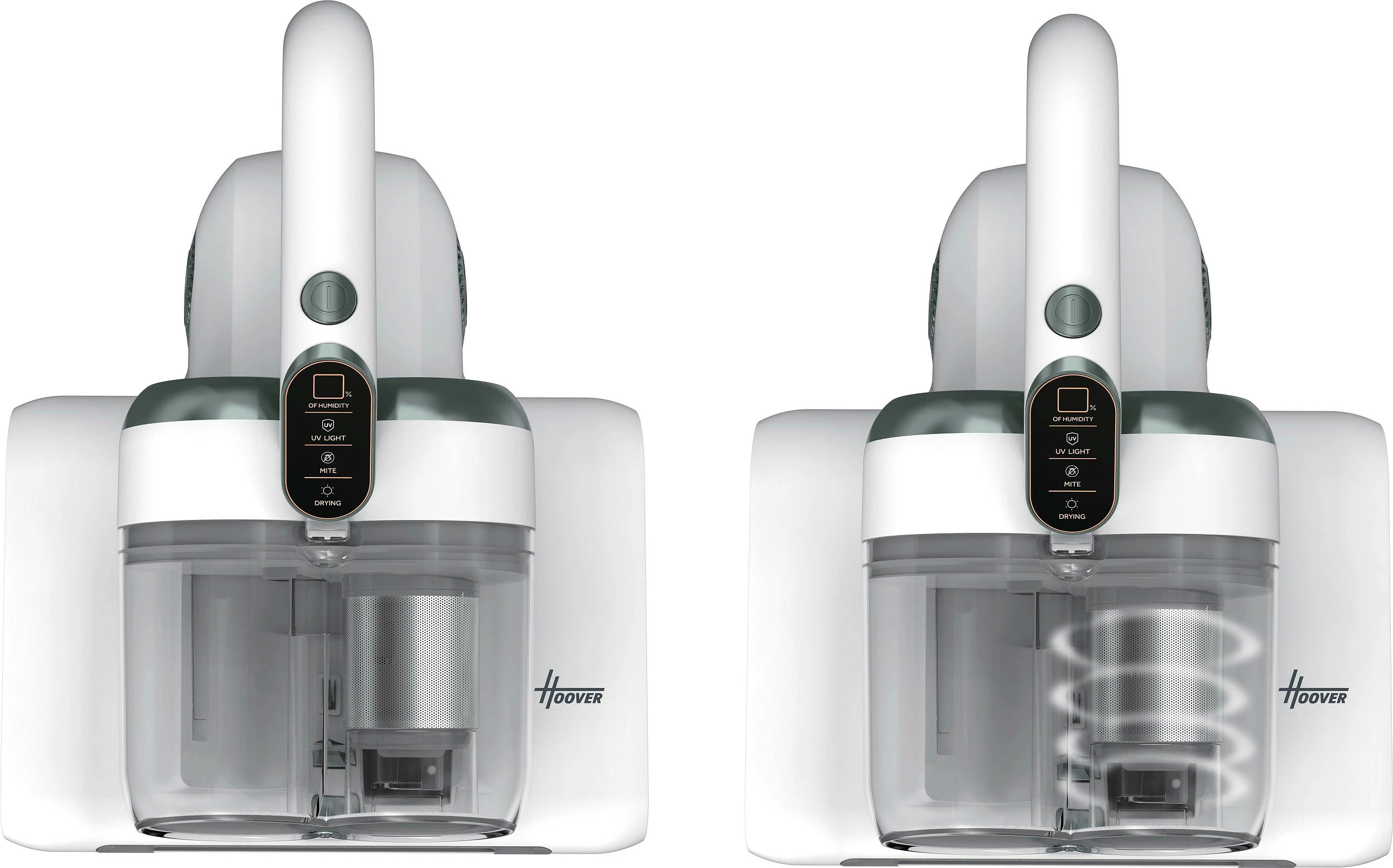 Fshesë për tapiceri Hoover HMC510UV 011, pa qese, 0.6 L, kabllo 5 m, Sage/White