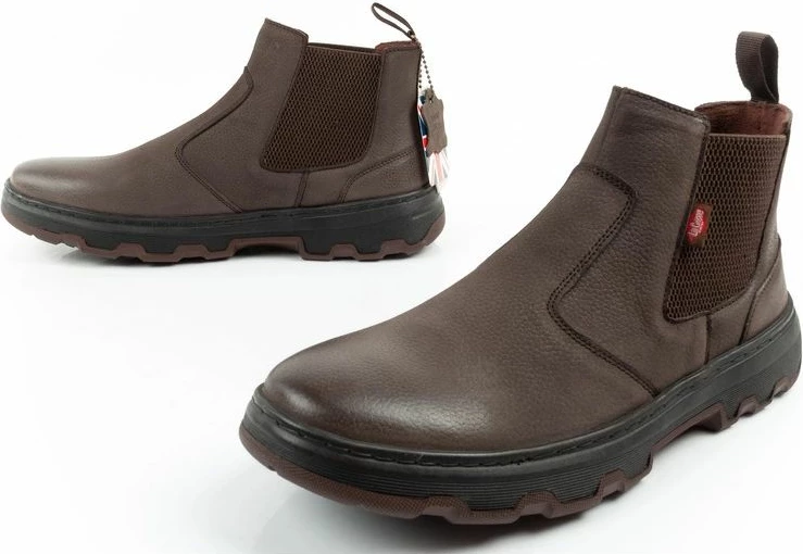 Çizme Chelsea për meshkuj Lee Cooper, lëkure