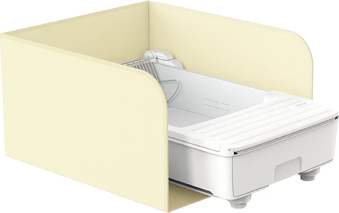 Tualet automatik smart për mace UBPet C31, kontroll me aplikacion, për mace 1-11 kg, 70.1×48.3×19.3 cm, i bardhë, set me kartrixhe deodorimi (3) + qese (20)
