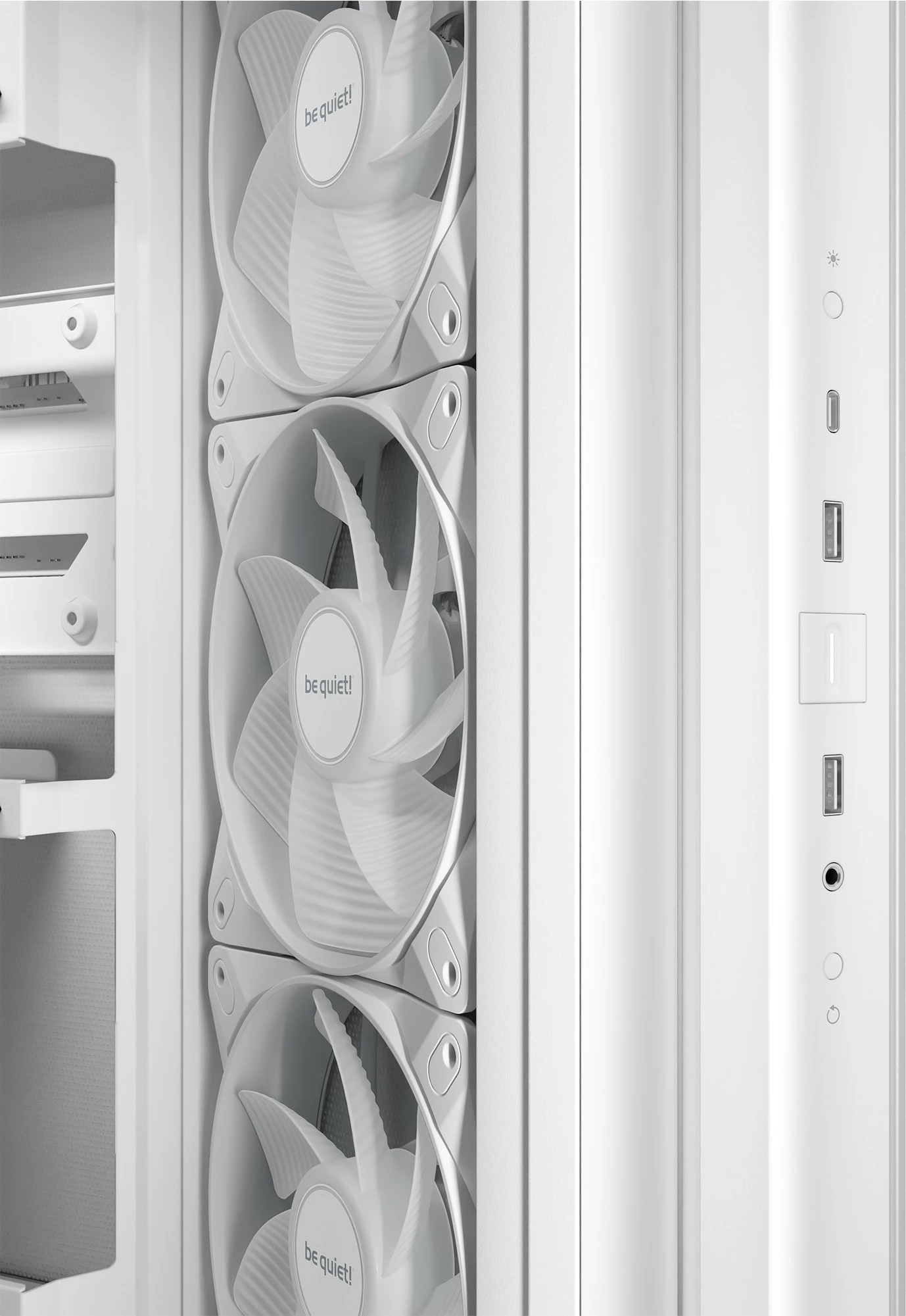 Kasë Be Quiet! Light Base 500 LX, midi tower, e bardhë