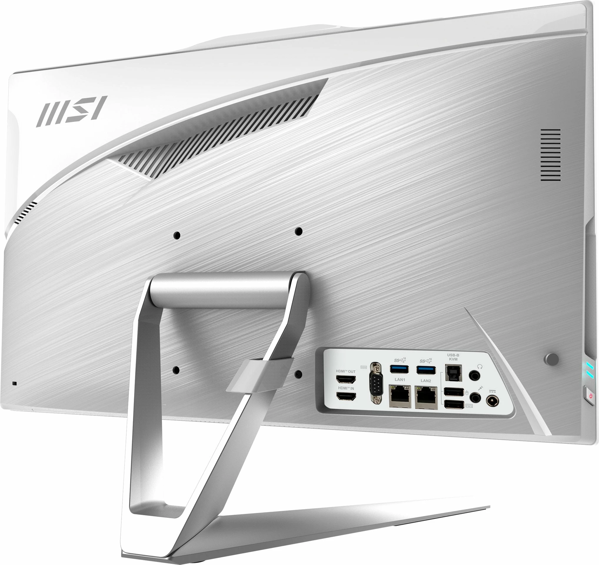 Kompjuter All-in-One MSI PRO AP222T 14M-623EU, Pentium G7400, 21.5\" FHD Touch, 8GB RAM, 128GB SSD, Intel UHD 730, Windows 11 Pro, i bardhë