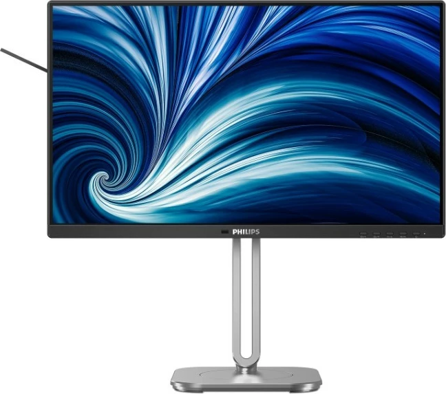 Monitor Philips 24B2N4200/00, 23.8 inç, IPS, 120Hz, Full HD, Grafit/Argjend