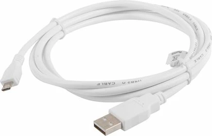 Kabllo USB Lanberg CA-USBM-10CC-0018-W USB-A në microUSB 1.8 m, e bardhë