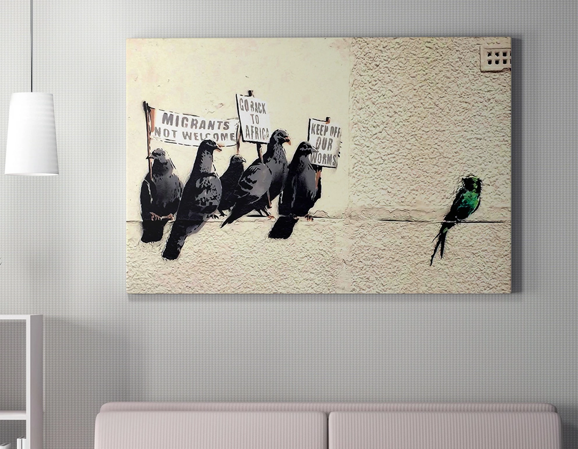 Pikturë dekorative në kanavacë Wallity, WY47, 70x100cm
