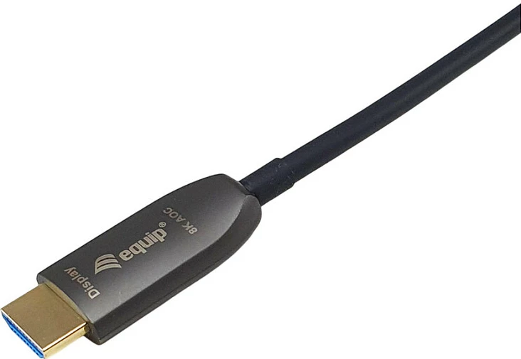 Kabllo HDMI Equip PHS Ethernet 2.1, 150m, 8K60Hz, HDR, e zezë