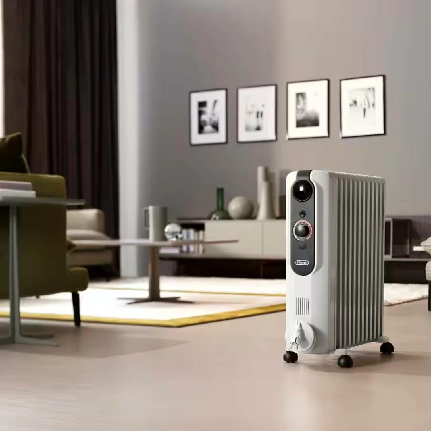 Radiator me vaj, DeLonghi TRRS1225 2500W, për dhoma deri 75 m³