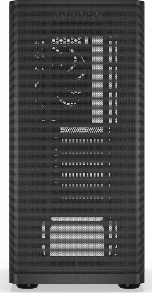 Kasë Endorfy Ventum 200 Solid EY2A001 Midi Tower ATX pa PSU pa dritare USB 3.0 x2 e zezë