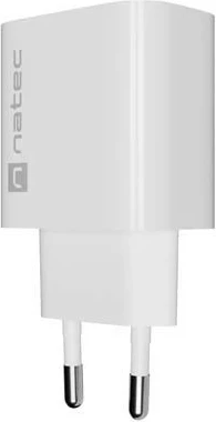 Karikues Natec Ribera 20W USB-C, i bardhë