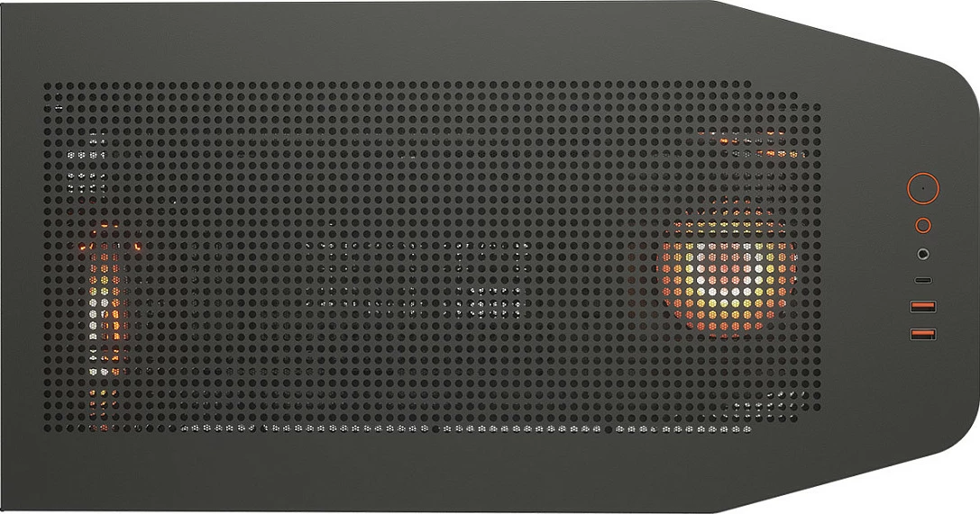 Kasë Cougar FV270 ARGB midi, e zezë