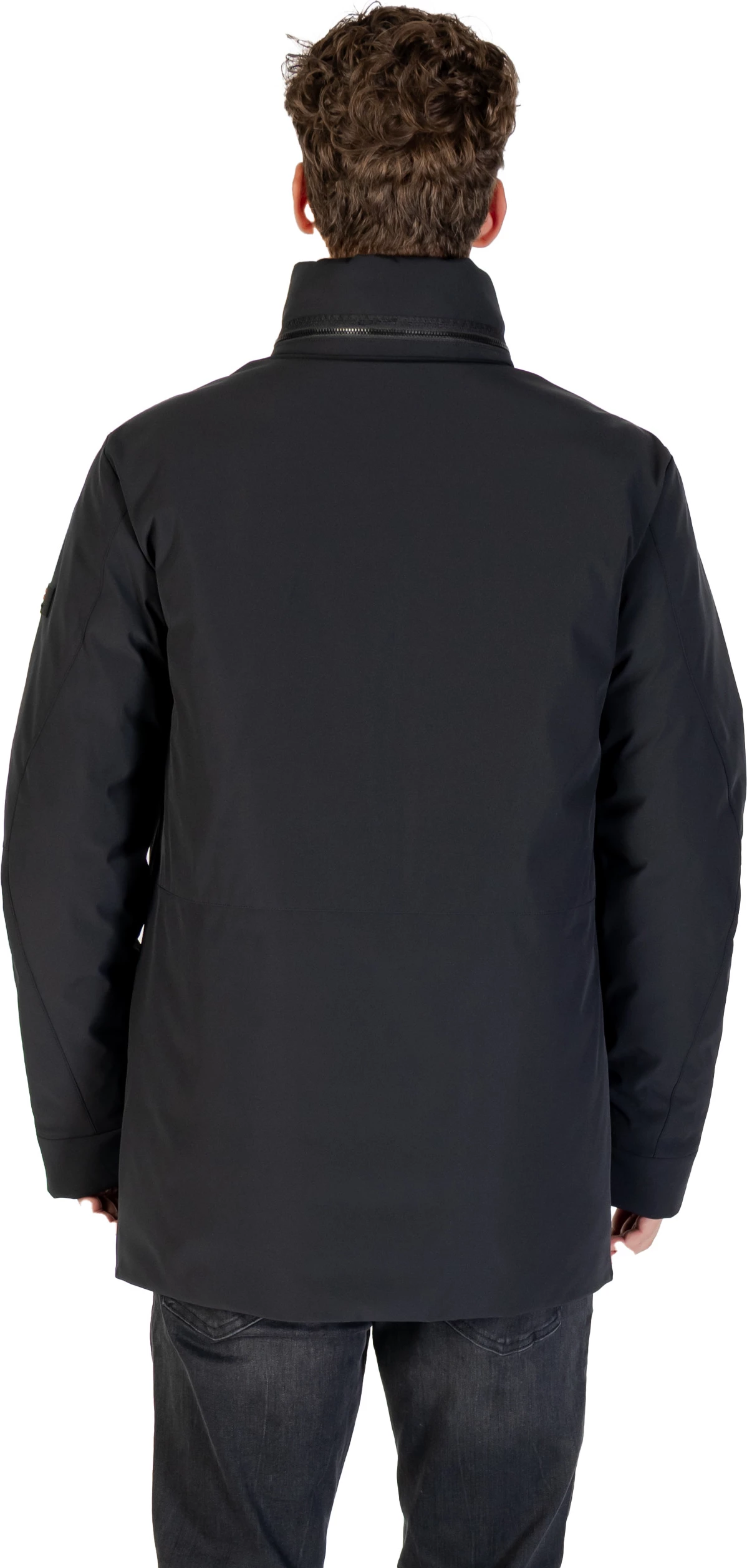 Pallto trench për meshkuj Peuterey Peebles SRT PEU556801192020, e zezë [Madhësia: XL]