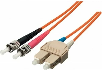 Kabllo optike Equip ST/SC, OS2, 10m, e verdhë