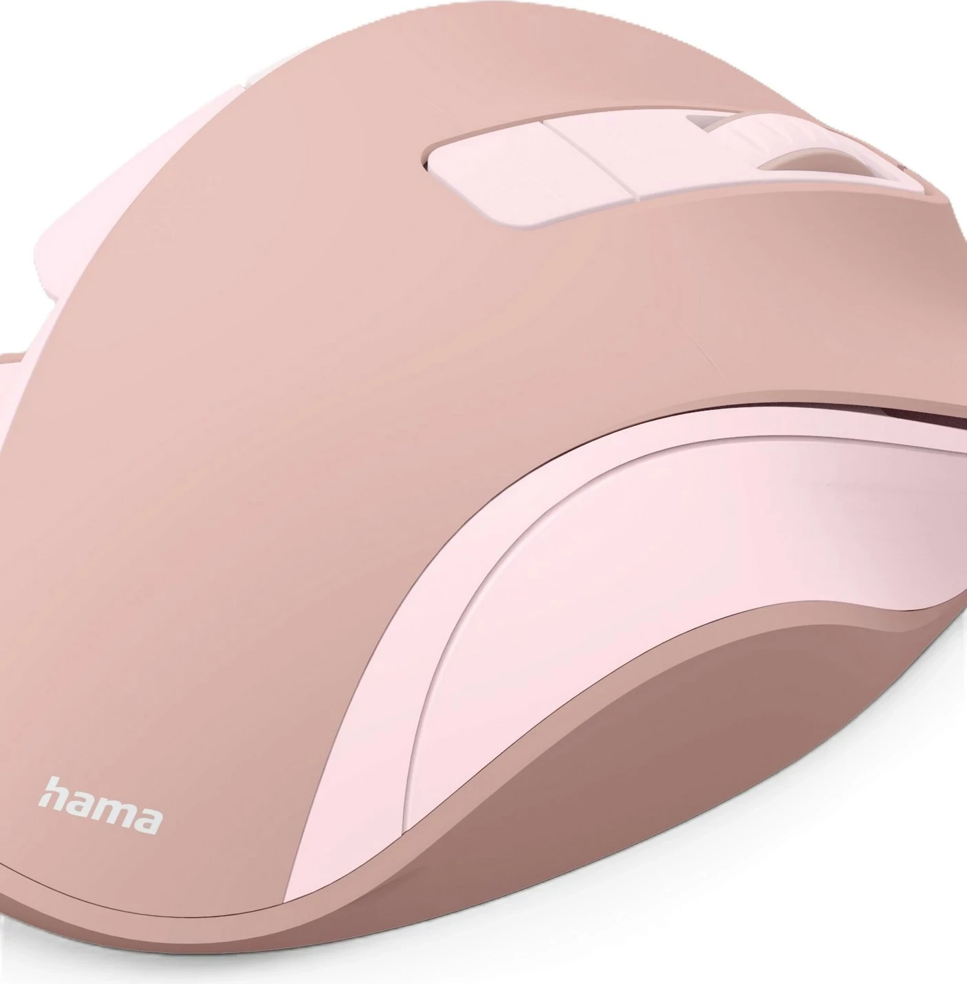 Maus Hama WM-500, wireless, 1600 DPI, rozë