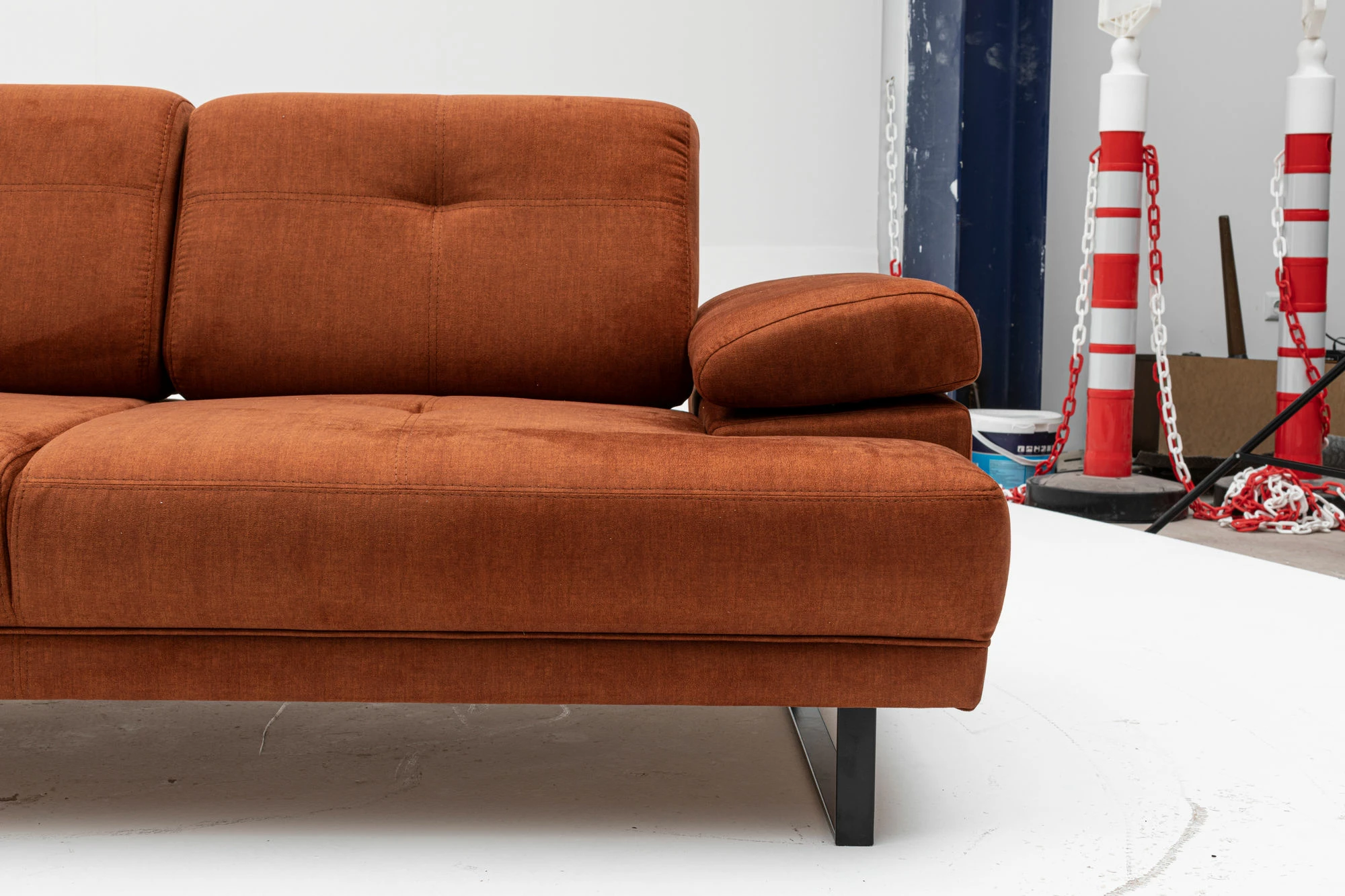 Divan-krevat 2 vende, Atelier del Sofa, Mustang, portokalli