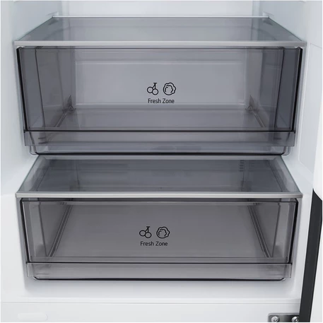 Frigorifer me ngrirës LG GBBSJ11DEP 333 L No Frost freestanding, i zi