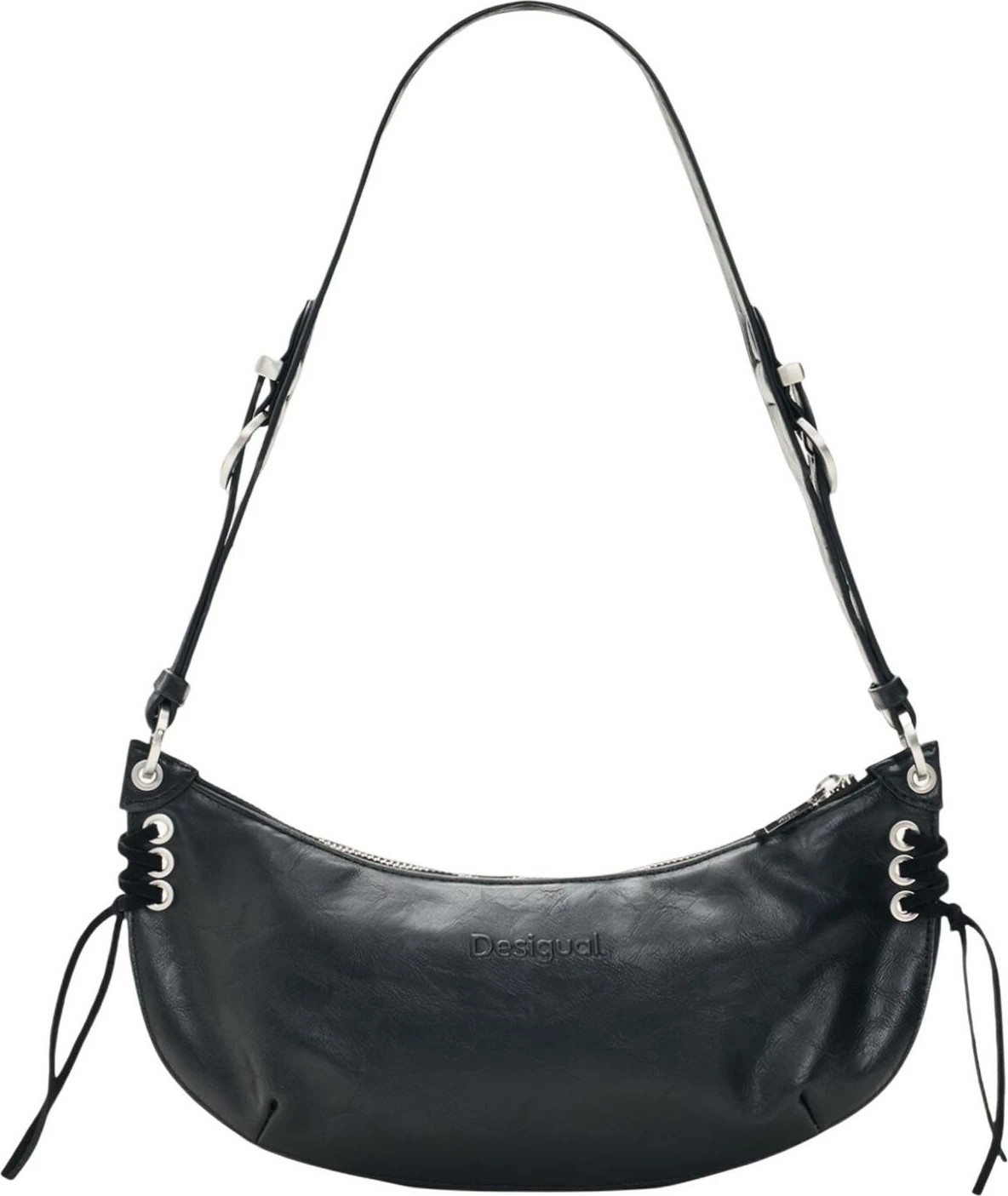 Çantë krahu për femra Desigual BAG_ALISIO CASTRES LONG B 26WAXP22, e zezë