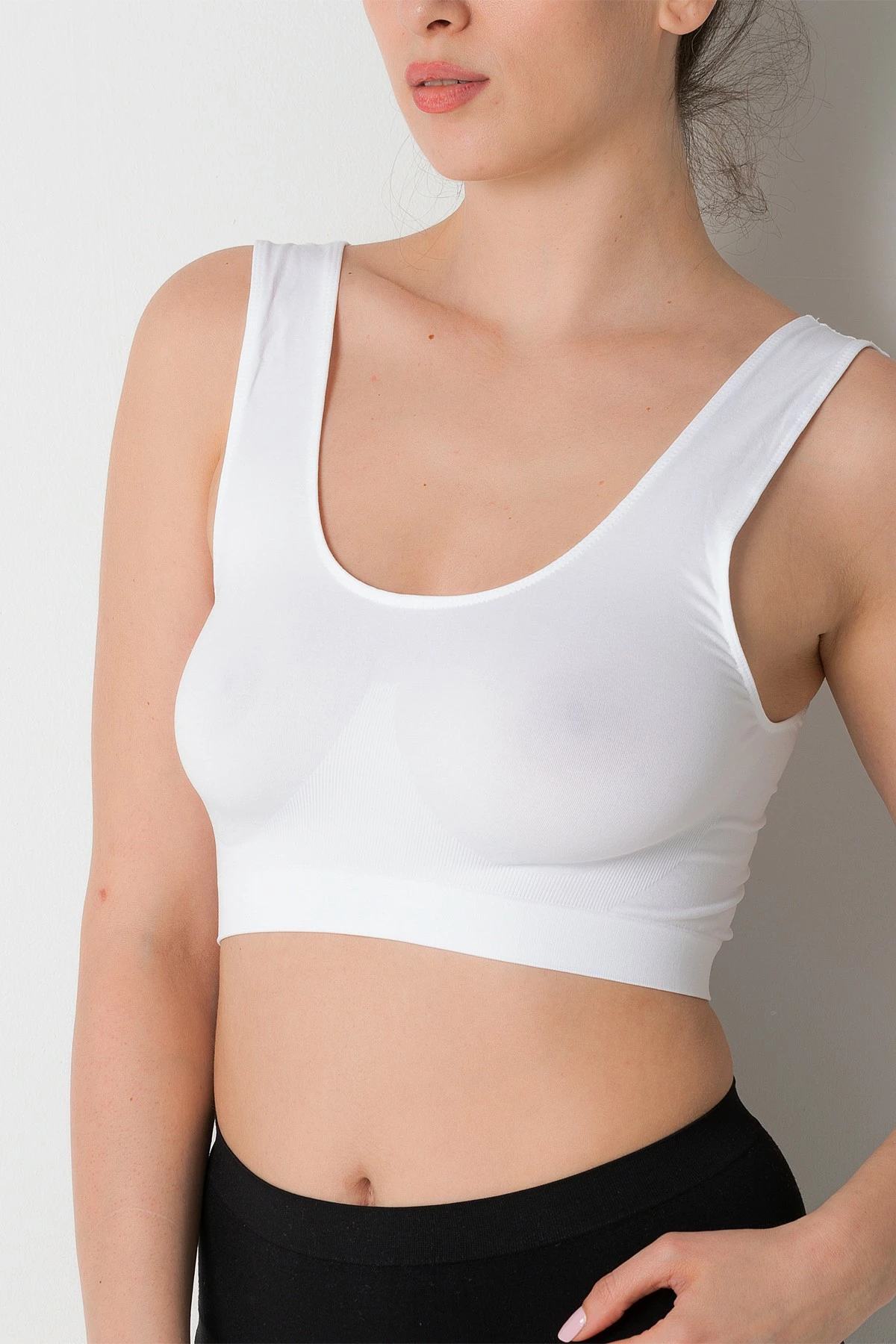 Bustier pa shtresa Jumeon, e bardhë, 237-001600, M/L