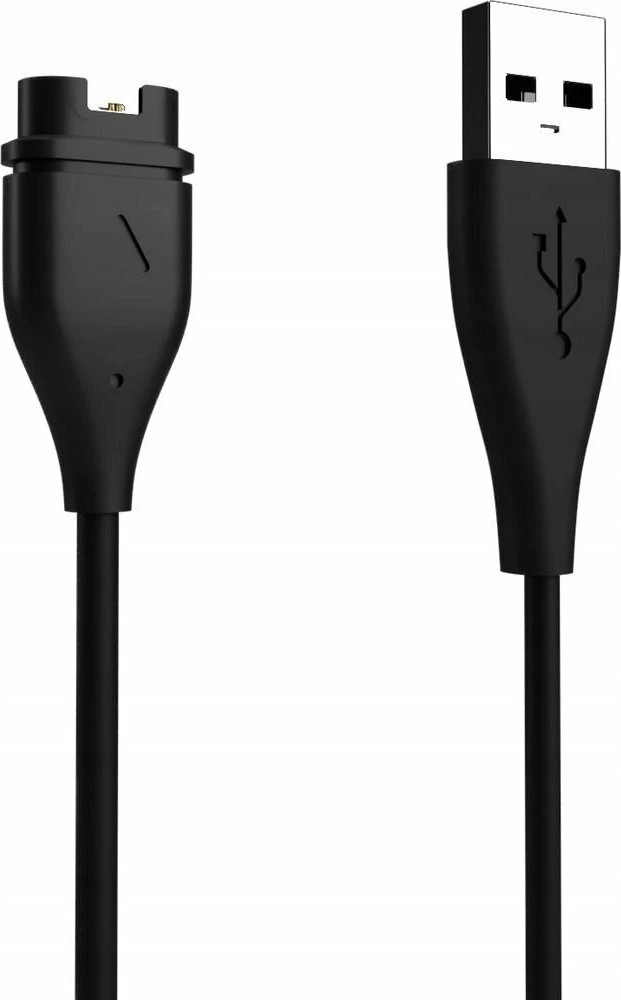 Kablë karikimi Fixed FIXDW-796 për smartwatch Garmin, 1m, USB-A, e zezë