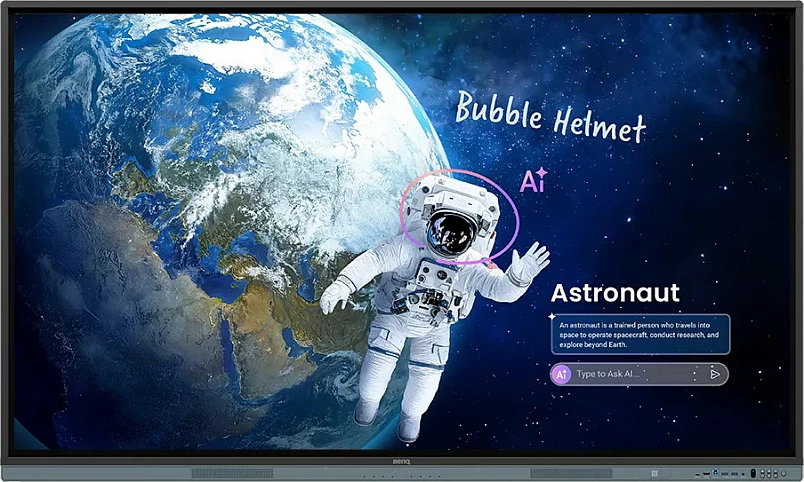 Panel interaktiv BenQ RM8605, 86", UHD 4K, Android, i zi