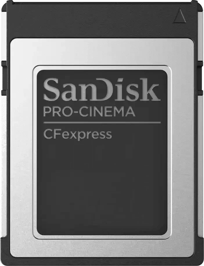 Kartë memorie Sandisk PRO-CINEMA CFexpress Type B, e zezë