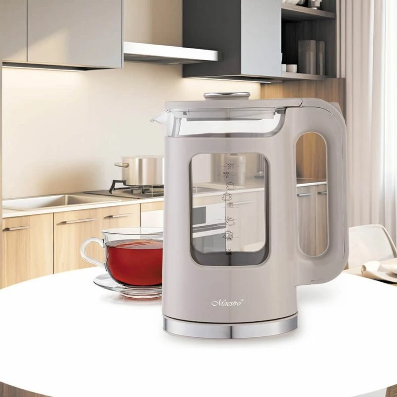 Çajnik elektrik MAESTRO MR-065, bezhë, 1.7L