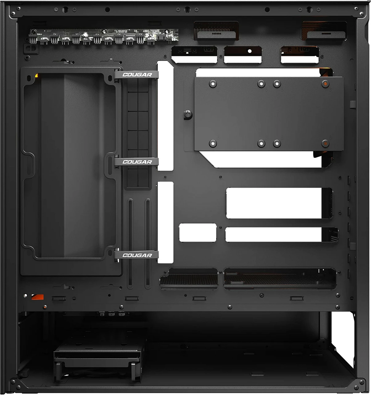 Kasë COUGAR CFV235 Mesh ARGB Midi Tower, ATX/microATX/Mini-ITX, xham i temperuar, e zezë