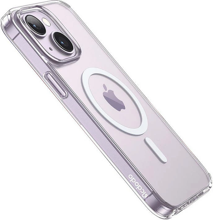 Mbështjellës magnetik Mcdodo Crystal për iPhone 14 Pro Max, transparent