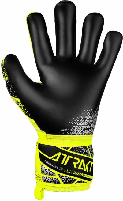 Dorëza për portier fëmijë Reusch, të zeza dhe të gjelbra