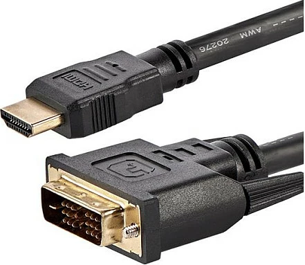 Kabllo StarTech.com HDMIDVIMM6 HDMI në DVI-D, 1.8 m, M/M, e zezë