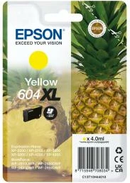 patron boje, Epson, 604 XL C13T10H44010, 4 ml, e verdhë
