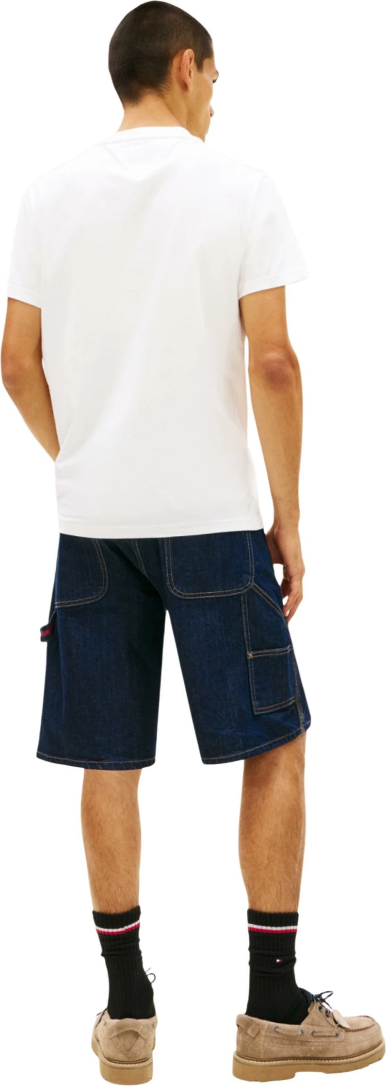 Maicë për meshkuj Tommy Hilfiger Jeans DM0DM22538, e bardhë [Madhësia: M]