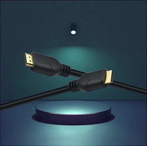 Kabllo HDMI Helos, 7.5m, 4K@60Hz, HDMI Type A mashkull-mashkull, e zezë