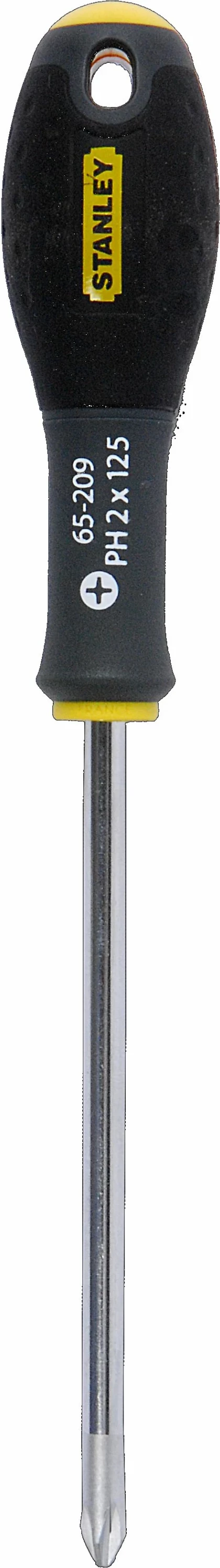 Kaçavidë Phillips Stanley 0-65-209 PH2 x 125mm, zezë/verdhë
