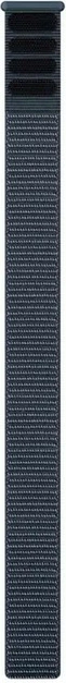Rrip ore Garmin UltraFit, 26 mm, Nylon, Granit Blue
